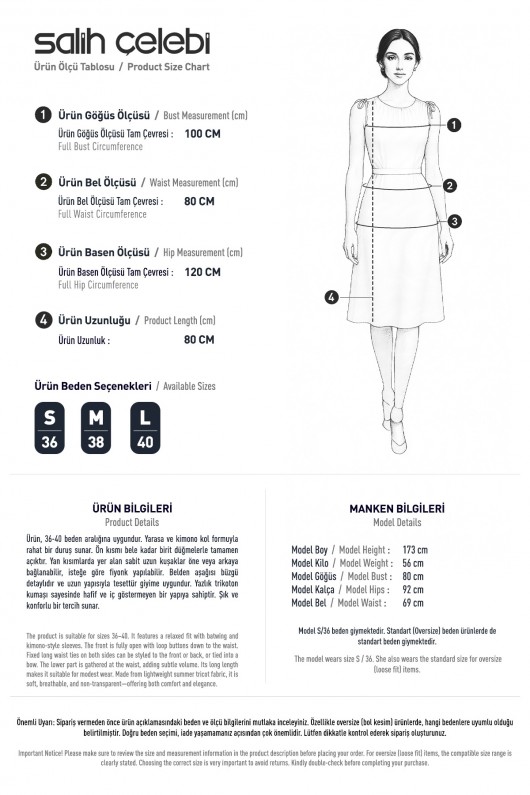 Entegre Kuşaklı Tunik 2217 - LACİVERT