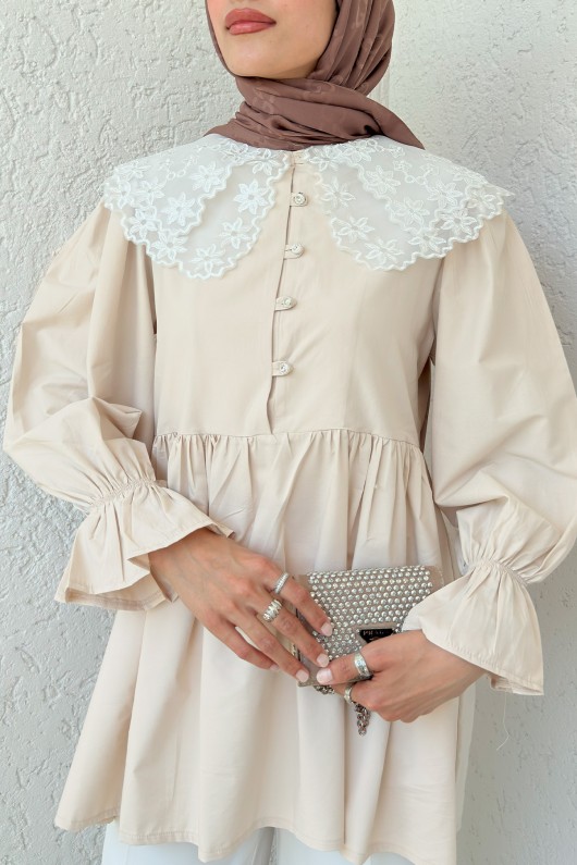 Prenses Tunik 2345 - BEJ