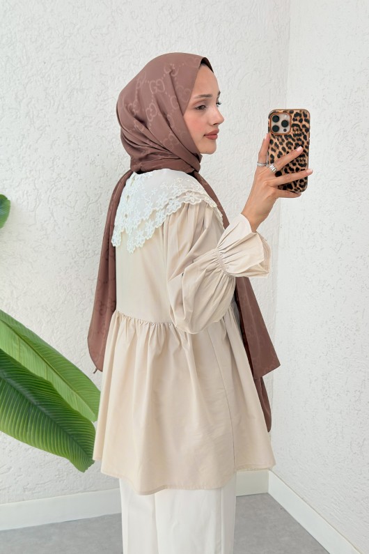 Prenses Tunik 2345 - BEJ