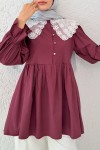 Prenses Tunik 2345 - BORDO