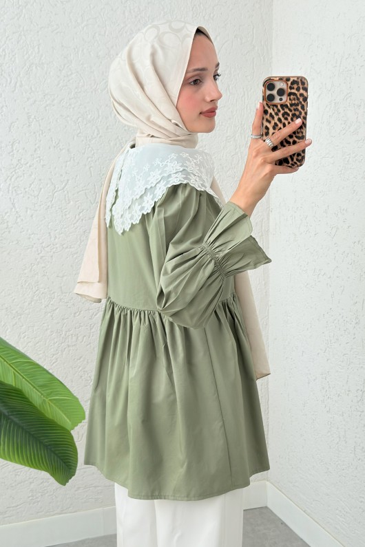 Prenses Tunik 2345 - HAKİ