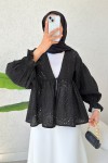 Dantel Kimono 2349 - SİYAH Dantel Kimono 2349 - SİYAH