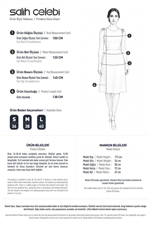 Kat Kat Detaylı Elbise 2355 - GRİ