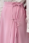 Tek Parça Çapraz Bağlamalı Etek 2356 - PEMBE