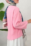 Bürümcük Kimono 2360 - PEMBE