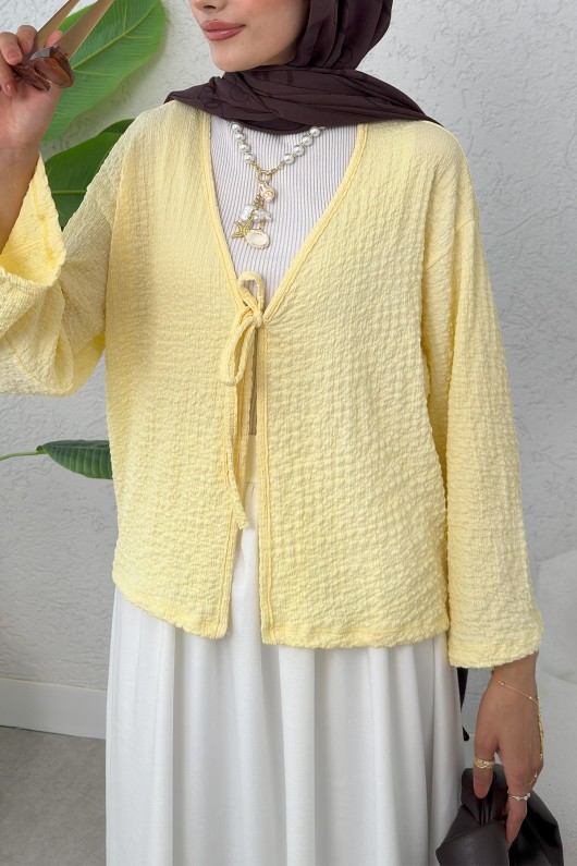Bürümcük Kimono 2360 - SARI