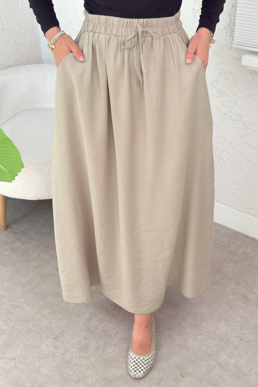 Umay Cepli Etek 2383 - TAŞ RENGİ