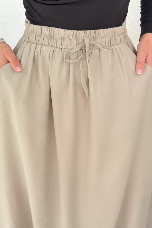 Umay Cepli Etek 2383 - TAŞ RENGİ