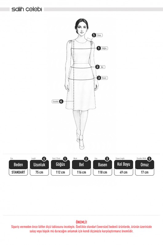 Birit Düğmeli Keten Tunik 2385 - PEMBE