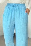 Bürümcük Cepli Pantolon 2392 - BEBE MAVİSİ