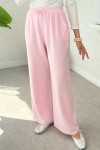Keten Cepli Pantolon 2394 - PEMBE Keten Cepli Pantolon 2394 - PEMBE