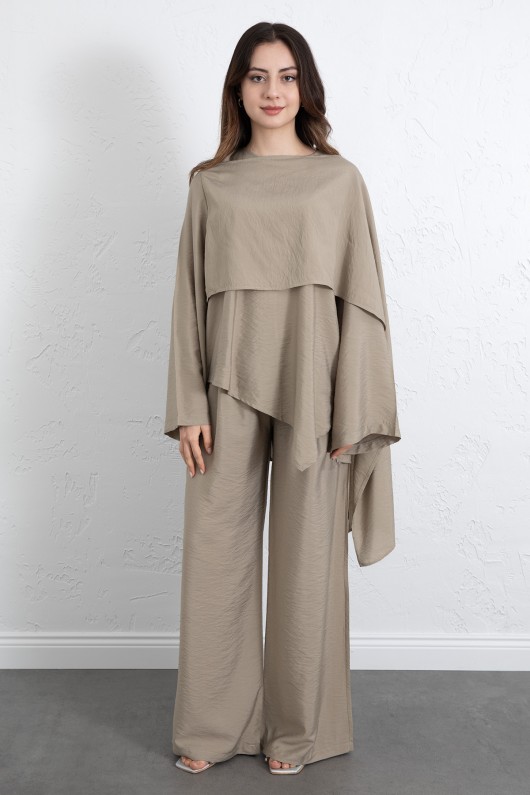 Asimetrik Kesim Atkılı Takım 266009 - HAKİ Asimetrik Kesim Atkılı Takım 266009 - HAKİ