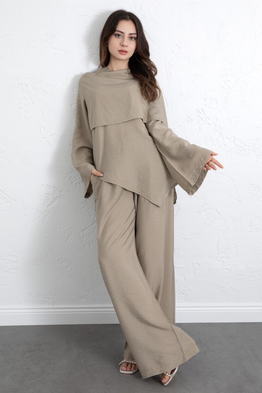 Asimetrik Kesim Atkılı Takım 266009 - HAKİ Asimetrik Kesim Atkılı Takım 266009 - HAKİ