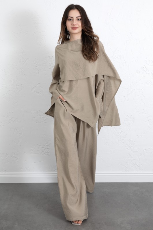 Asimetrik Kesim Atkılı Takım 266009 - HAKİ Asimetrik Kesim Atkılı Takım 266009 - HAKİ