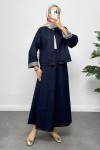 Etekli Denim Takım 26700 - KOYU MAVİ