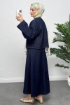 Etekli Denim Takım 26700 - KOYU MAVİ