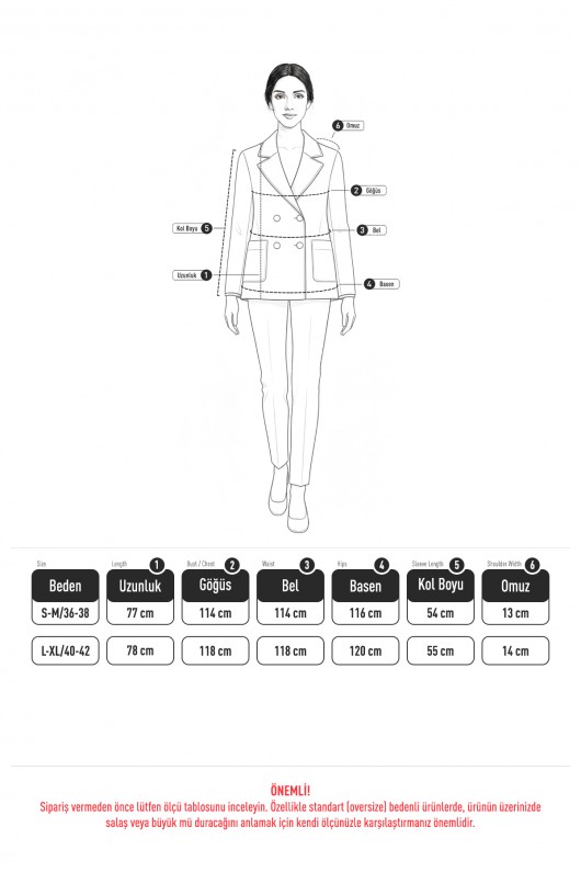 Kürk Yaka Leoparlı Kaban 3032 - KOYU KAHVERENGİ