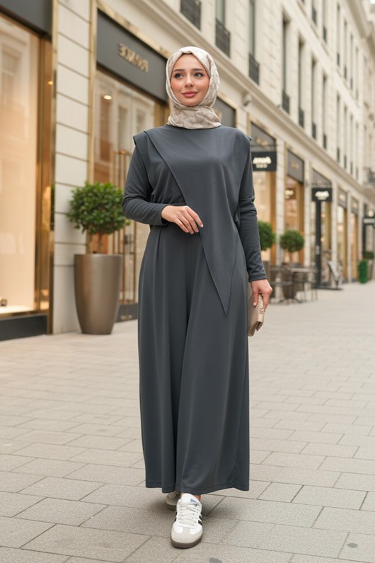 Oysho İkili Takım 5531 - ANTRASİT