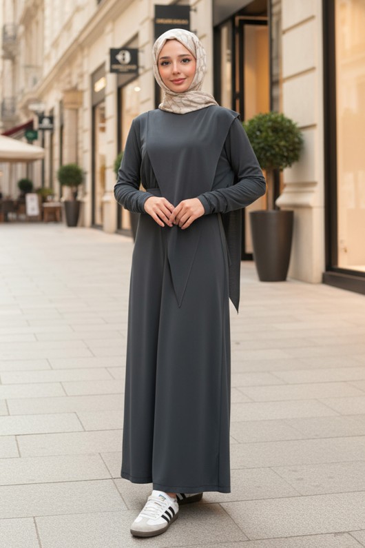 Oysho İkili Takım 5531 - ANTRASİT