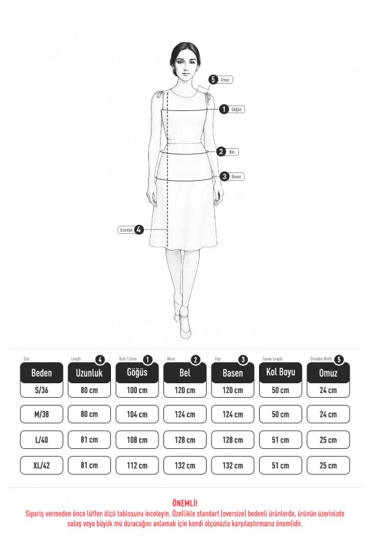 Düğmeli Tesettür Gömlek 613128 - SARI