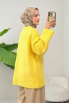Salaş Örme Triko Kazak 70117 - SARI